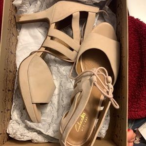 Suede heels Clark’s